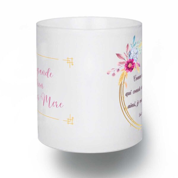 Comme une mère - Tasse Cœur PERSONNALISABLE