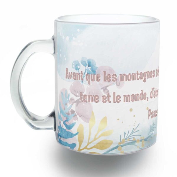Tasse d'éternité en éternité tu es Dieu
