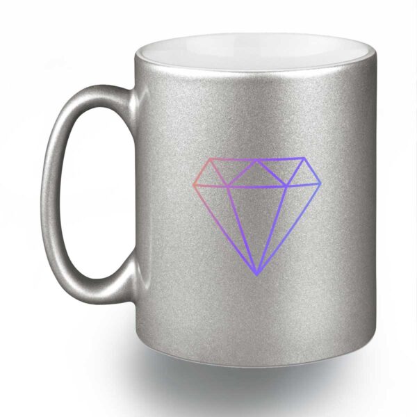 Il fait briller - Tasse argentée