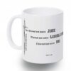 Juge, Législateur, Roi - Tasse