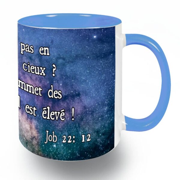 Dieu en haut dans les cieux - Tasse – Image 3