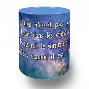 Dieu en haut dans les cieux - Tasse